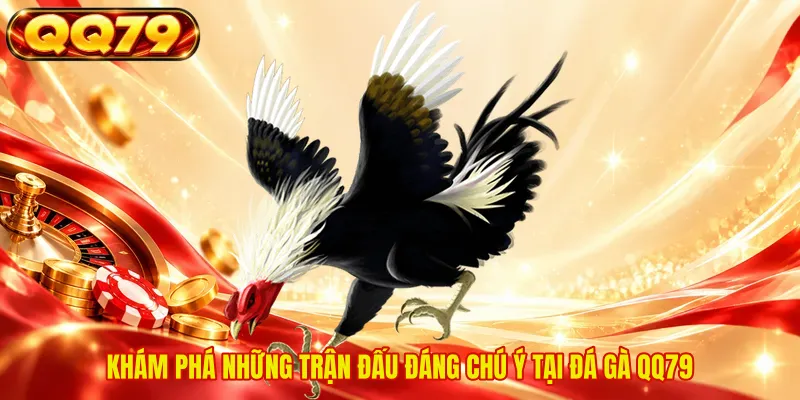 Khám phá những trận đấu đáng chú ý tại đá gà QQ79 