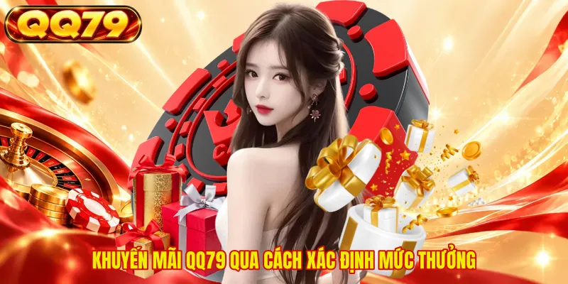 Khuyến mãi QQ79 qua cách xác định mức thưởng