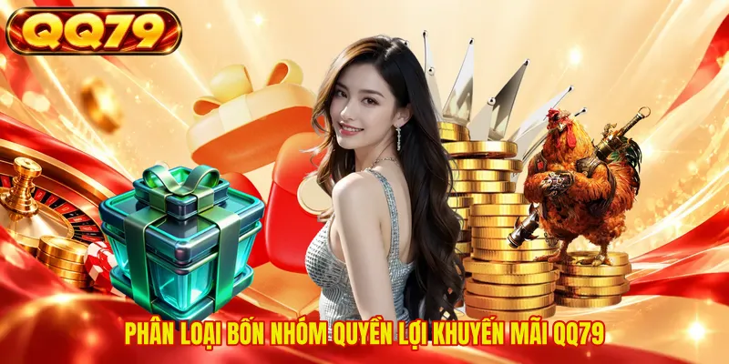Phân loại bốn nhóm quyền lợi khuyến mãi QQ79