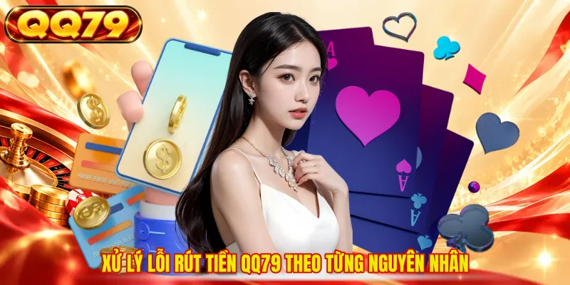 Xử lý lỗi rút tiền QQ79 theo từng nguyên nhân 